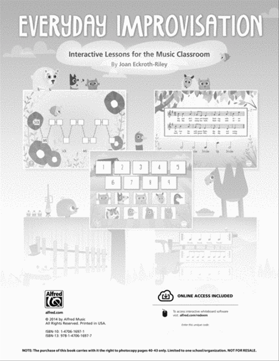 Everyday Improvisation Everyday Improvisation Electronic Media scores gallery preview page 2