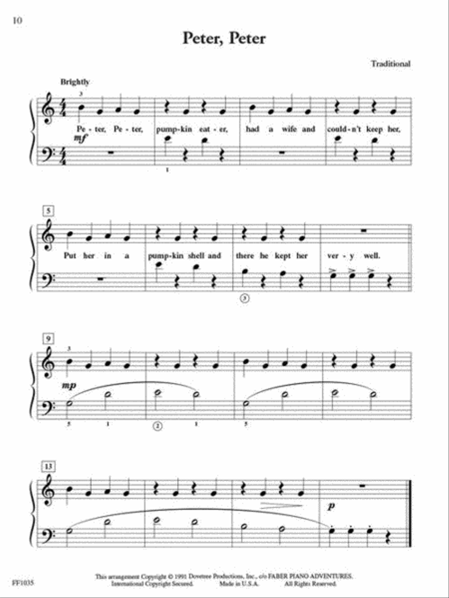 ShowTime® Piano Favorites Piano Method scores gallery preview page 5