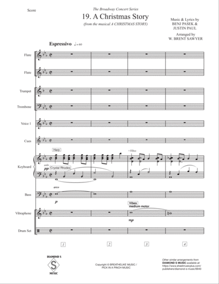 A Christmas Story September 2011 Large Ensemble scores gallery preview page 3