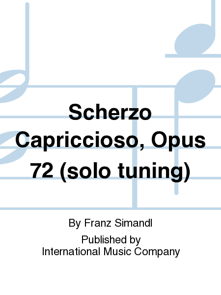 Scherzo Capriccioso, Op. 72 (ZIMMERMANN)