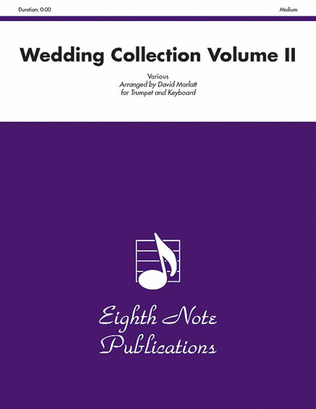 Book cover for Wedding Collection, Volume II