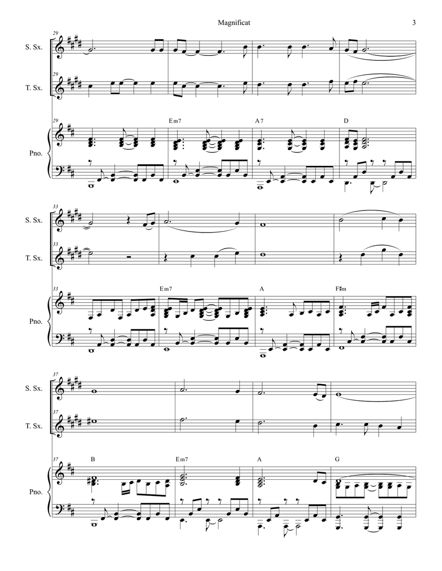 Magnificat Woodwind Duet scores gallery preview page 3