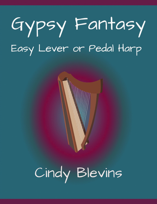 Book cover for Gypsy Fantasy, Easy Harp Solo