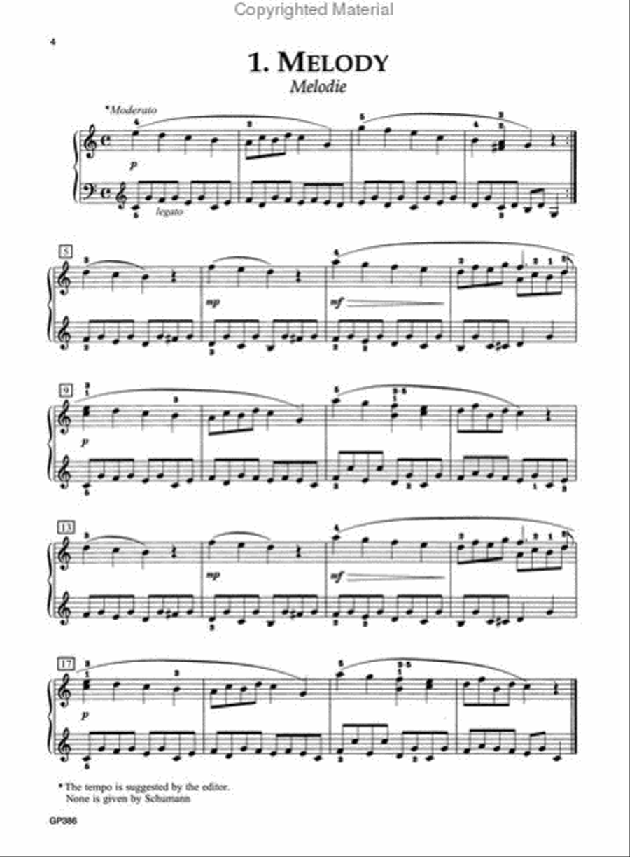 Album For The Young, Opus 68 Piano Solo scores gallery preview page 2