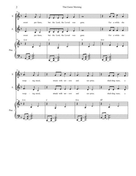 That Easter Morning (SATB Divisi) image number null