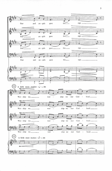 Love Came Down at Christmas (SATB)