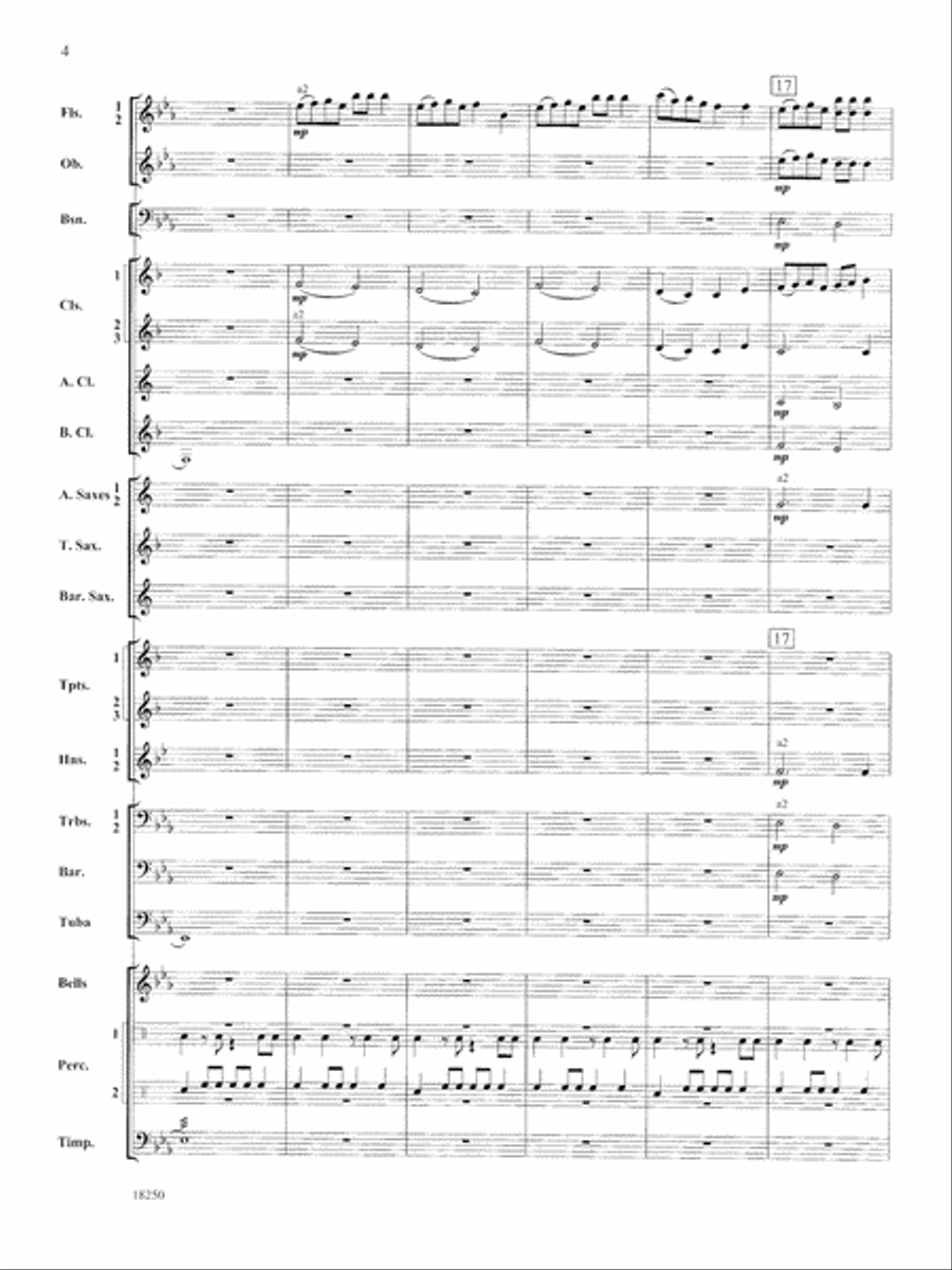 Slavic Rhapsody: Score Concert Band scores gallery preview page 4