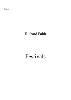 Richard Faith/László Veres: Festivals for concert band, piccolo part