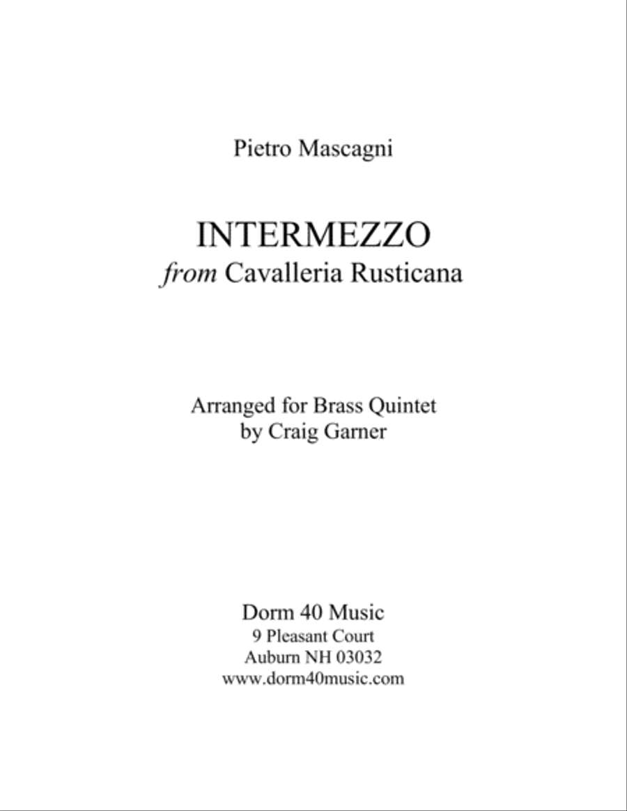 Intermezzo, from 