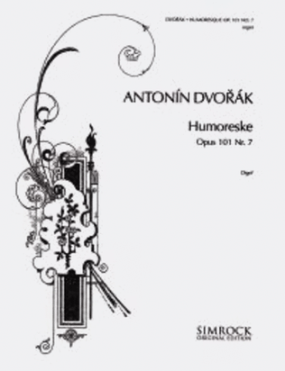 Book cover for Humoresque op. 101-7