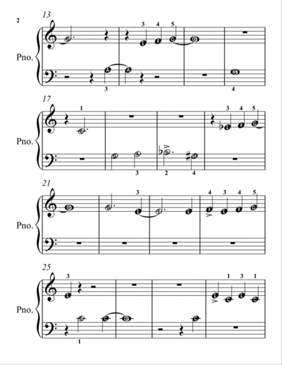 Yardbird Suite Easy Piano scores gallery preview page 2