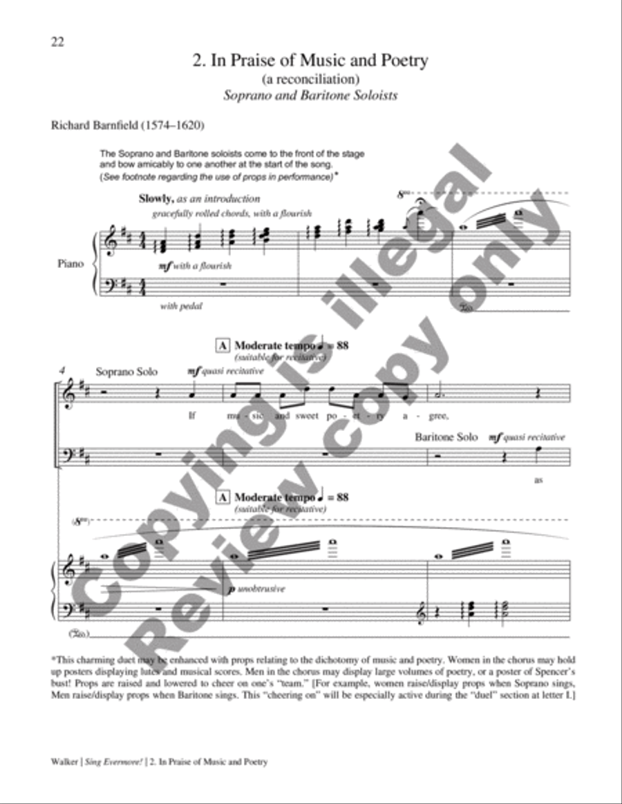 Sing Evermore! (Choral Score) Divisi scores gallery preview page 11