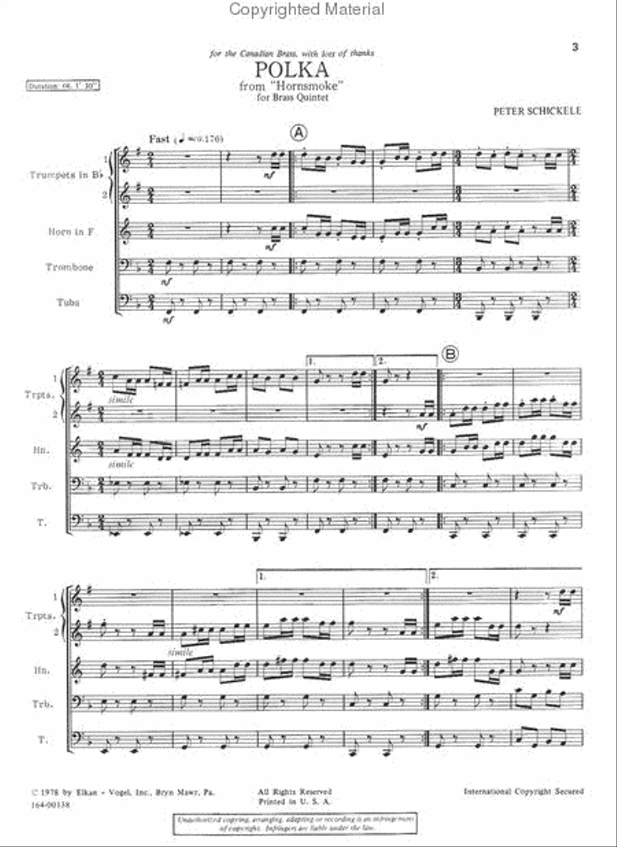 Polka Polka Chamber Music scores gallery preview page 2
