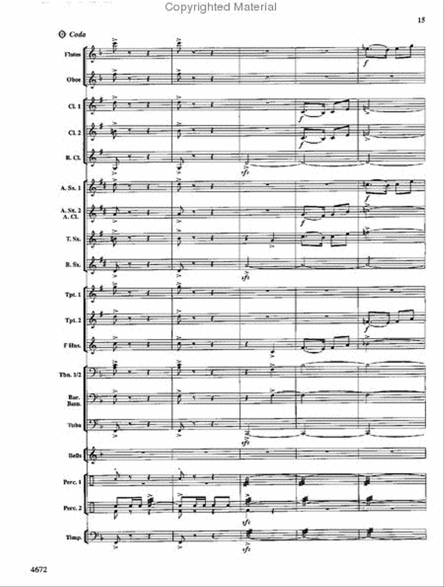 The Pinnacle The Pinnacle Concert Band scores gallery preview page 16