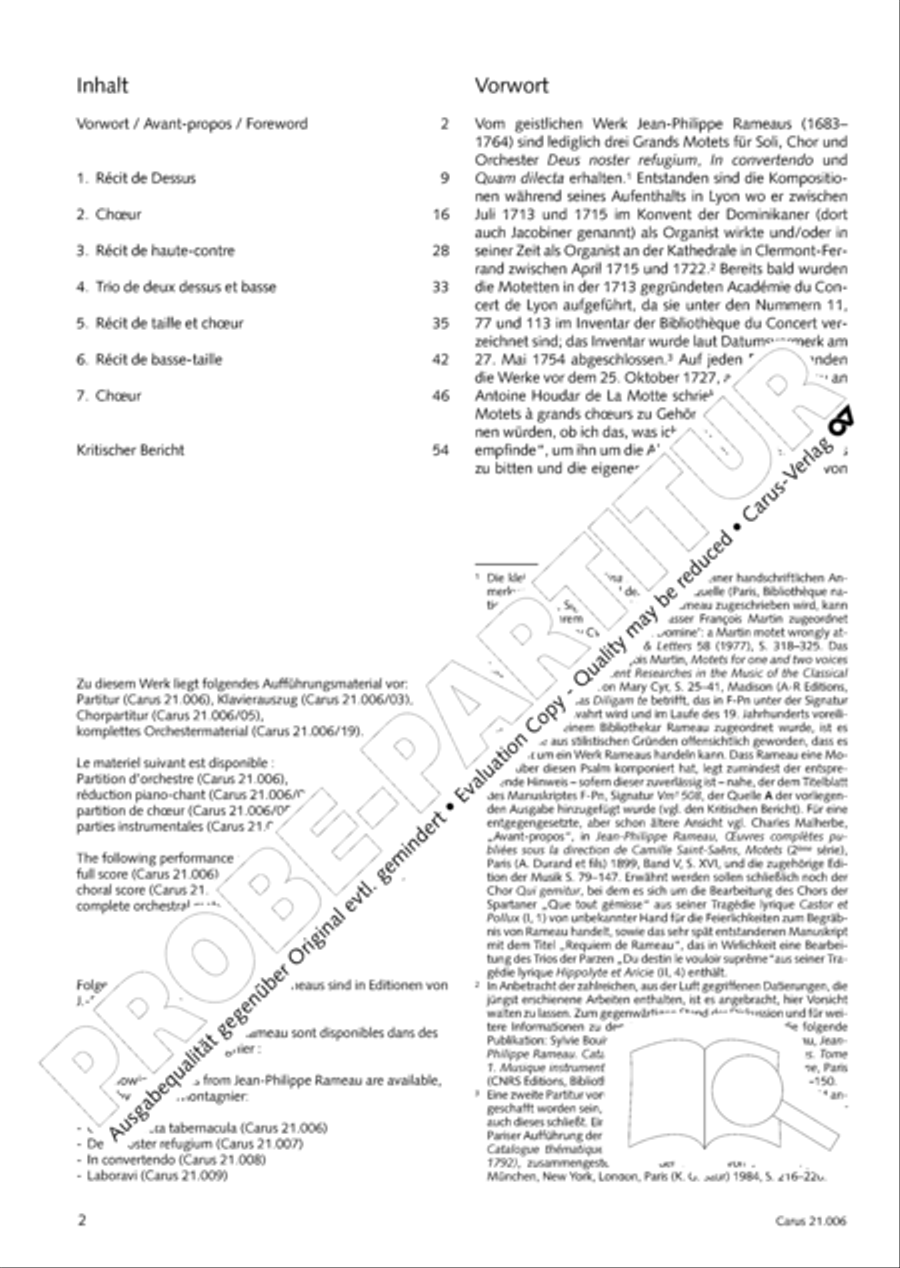 Quam dilecta tabernacula Men's Choir scores gallery preview page 3
