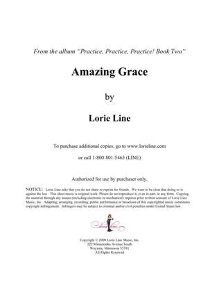 Book cover for Amazing Grace - EASY!