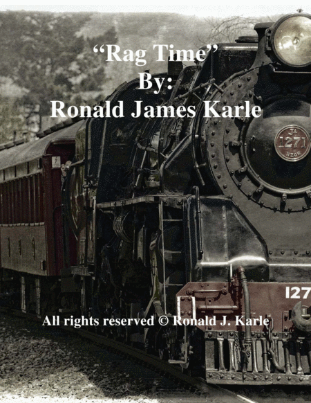 40 new Ragtime Tunes By: Ronald J. Karle image number null