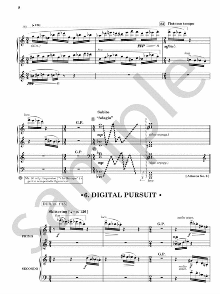 Suite Sixteenths Chamber Music scores gallery preview page 6