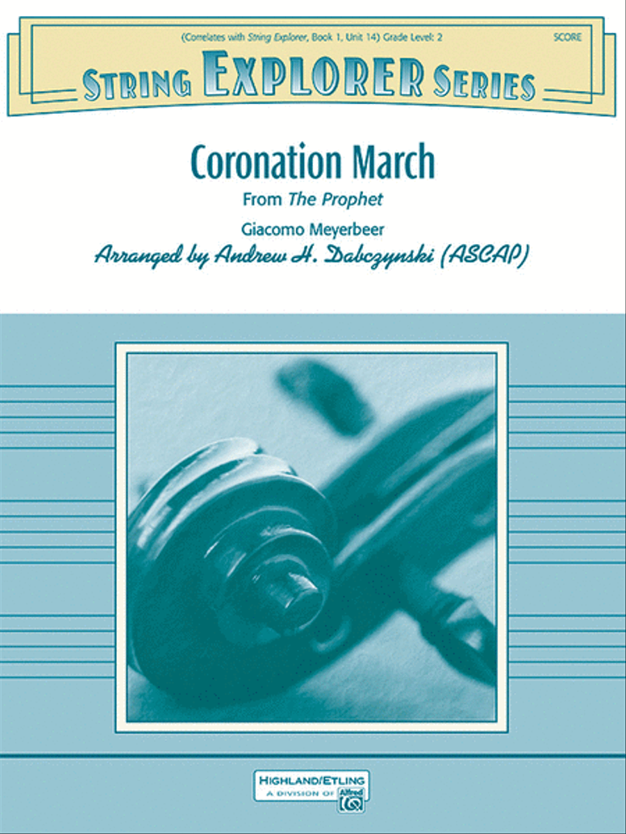 Coronation March (from The Prophet) String Orchestra scores gallery preview page 1