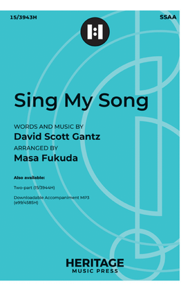 Book cover for Sing My Song
