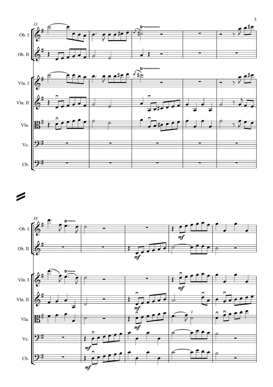 Rameau - Les Indes galantes Suite String Orchestra scores gallery preview page 5