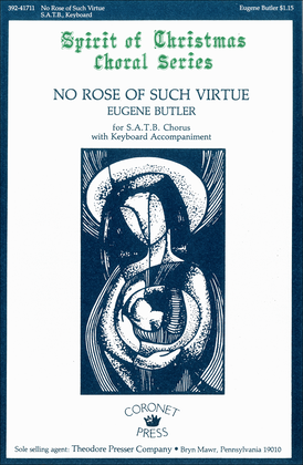 Book cover for No Rose of Such Virtue