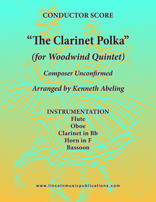 Book cover for Clarinet Polka (for Woodwind Quintet)