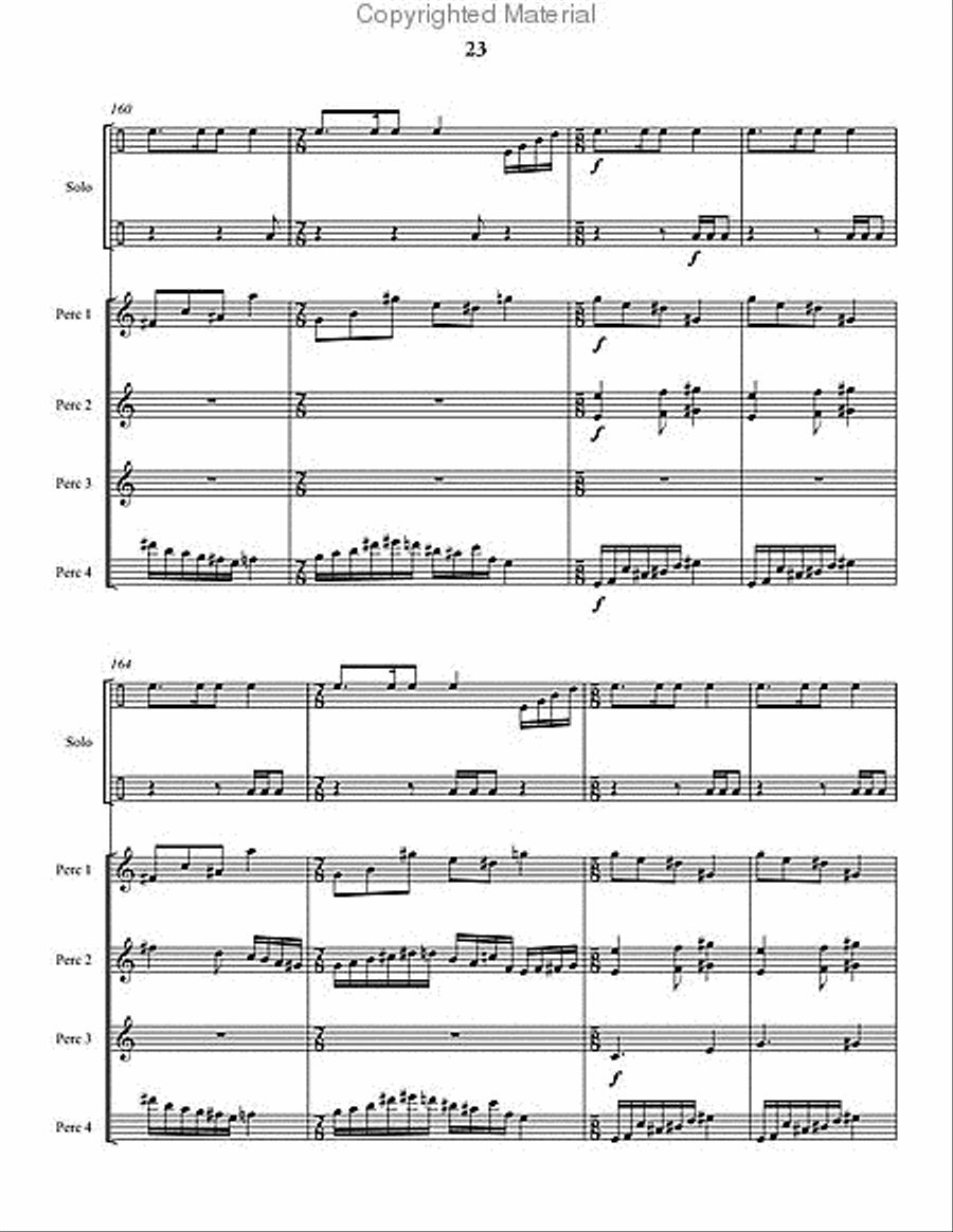 Shadows Percussion Ensemble scores gallery preview page 24