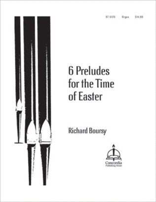 Book cover for 6 Preludes for the Time of Easter