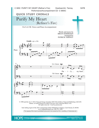 Purify My Heart (Refiner's Fire)