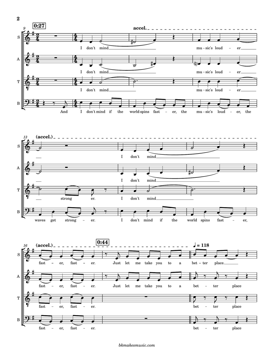 Better Place 4-Part scores gallery preview page 3