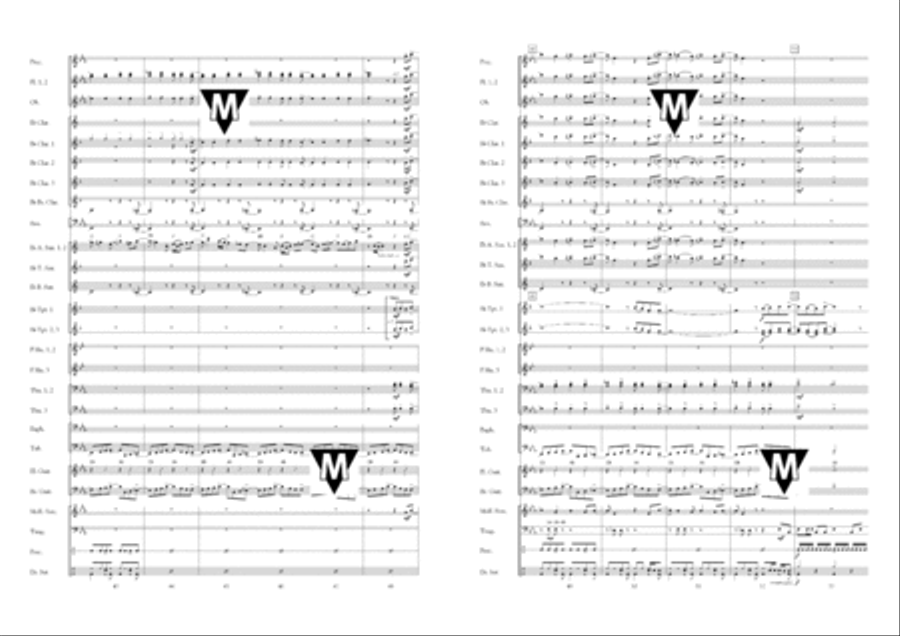 The Tears of a Clown Concert Band scores gallery preview page 6