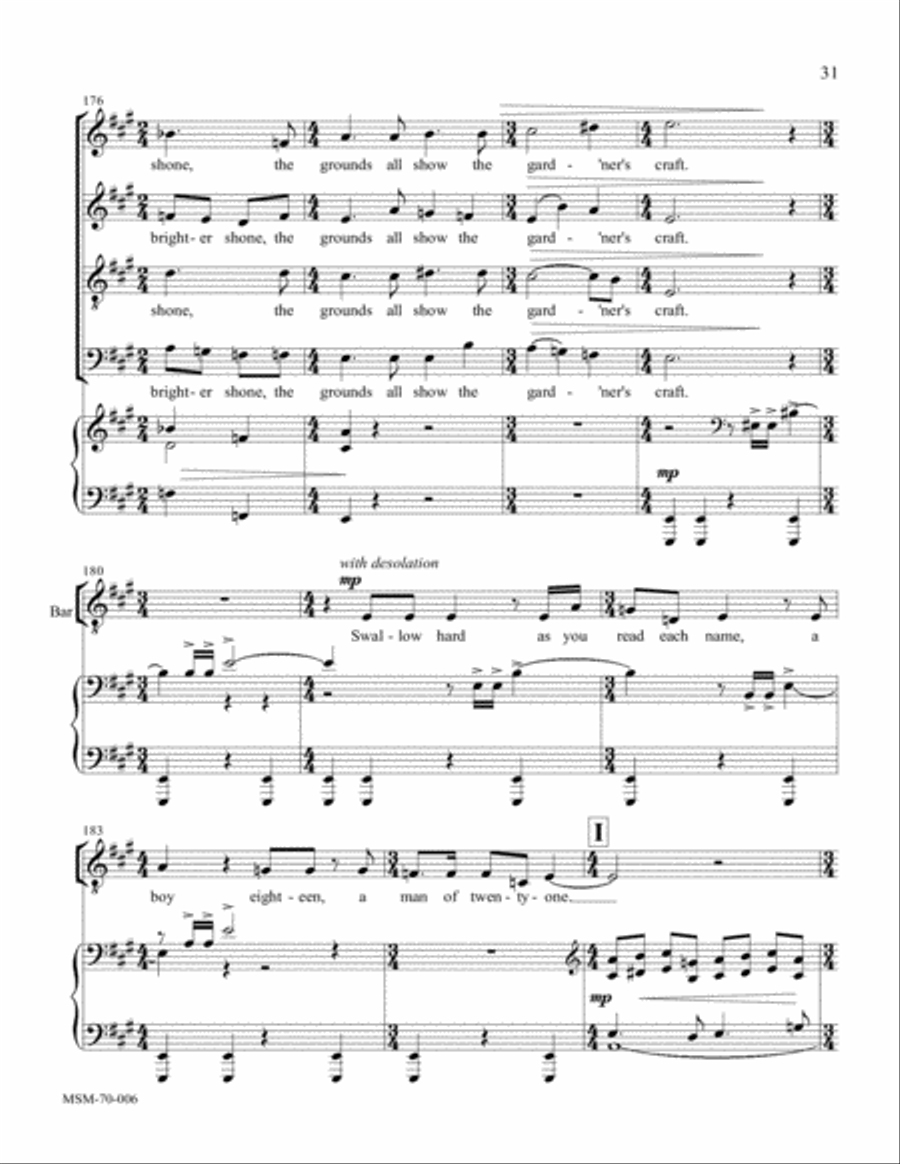 From Darkness to Light 4-Part scores gallery preview page 14