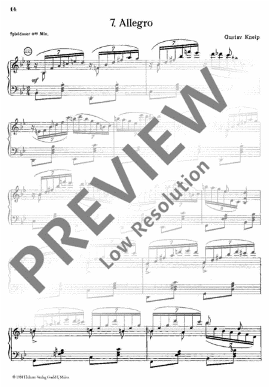 Gradus ad Parnassum Accordion scores gallery preview page 15