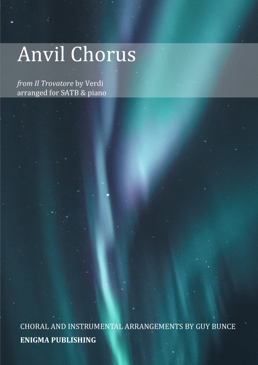 The Anvil Chorus 4-Part scores gallery preview page 1