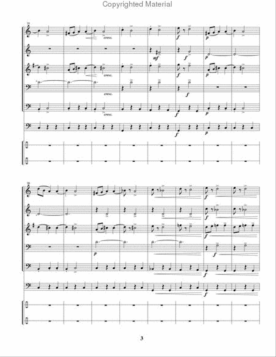 Slavonic Dance No.1, Op.46 Horn scores gallery preview page 4