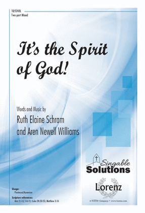 Book cover for It's the Spirit of God!