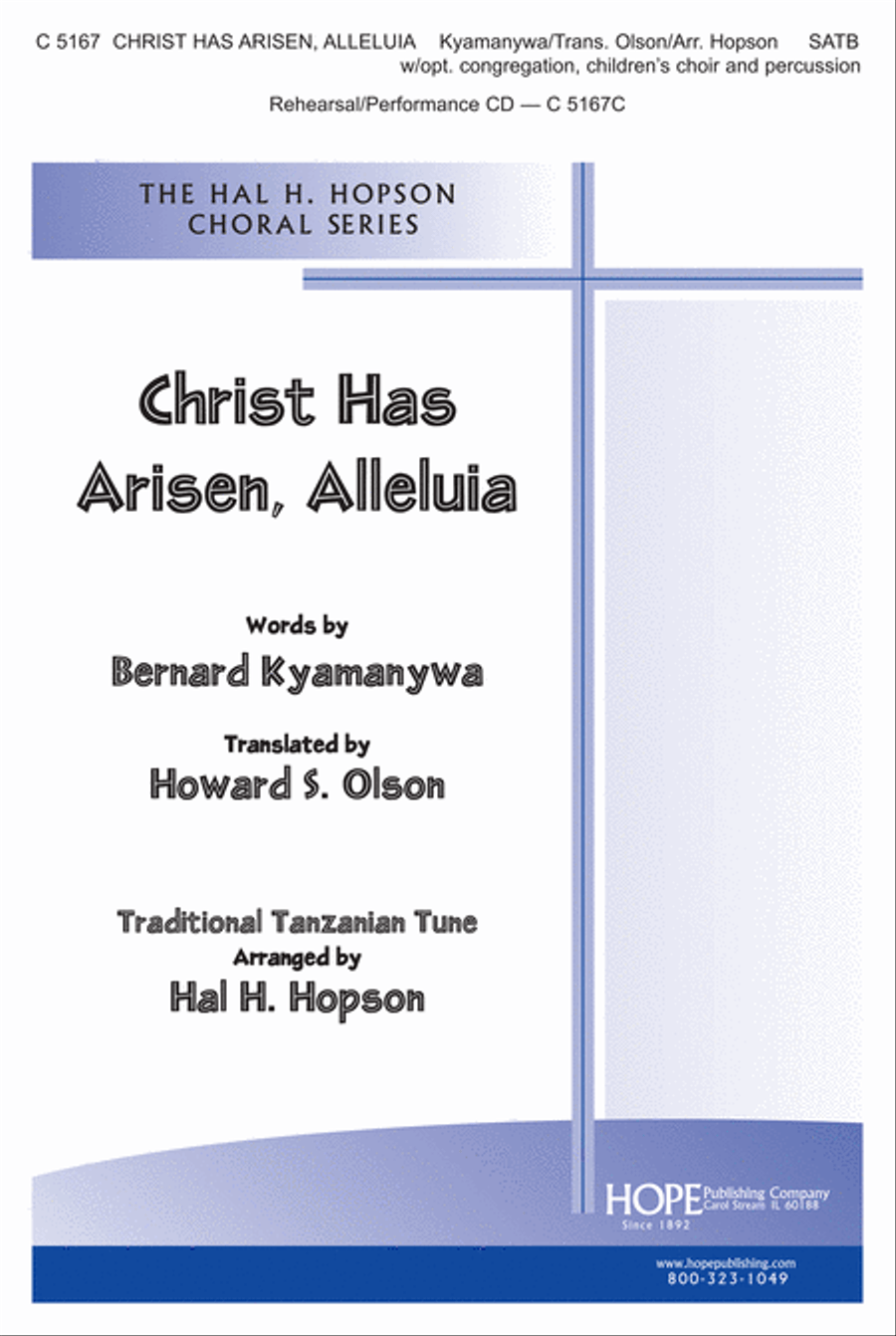Christ Has Arisen, Alleluia 4-Part scores gallery preview page 1