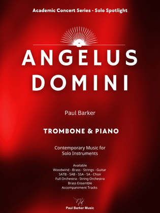 Book cover for Angelus Domini (Trombone & Piano)