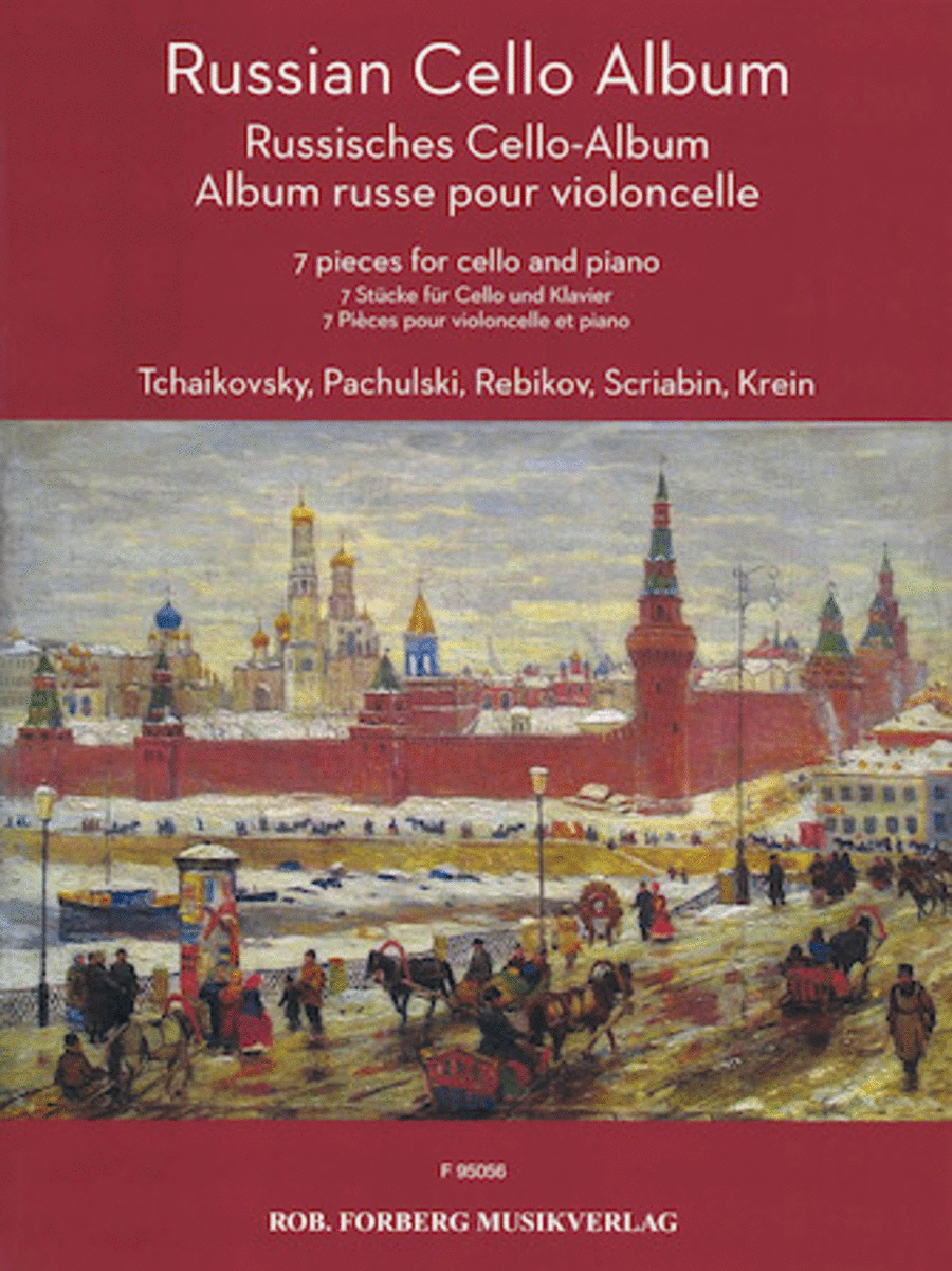 Russian Cello Album Piano Accompaniment scores gallery preview page 1