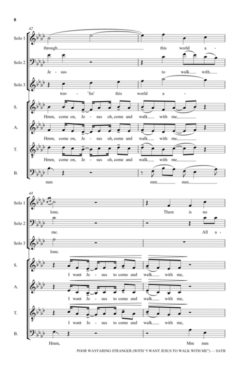 Poor Wayfaring Stranger (with "I Want Jesus To Walk With Me") (arr. Kyle Pederson)