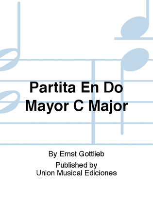Book cover for Partita En Do Mayor C Major