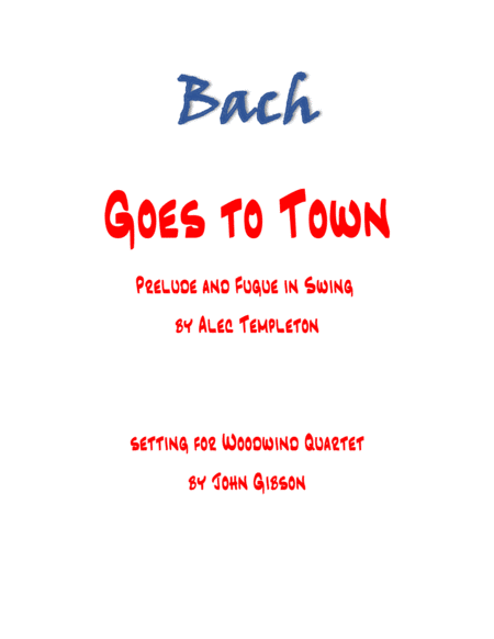 Bach Goes To Town image number null
