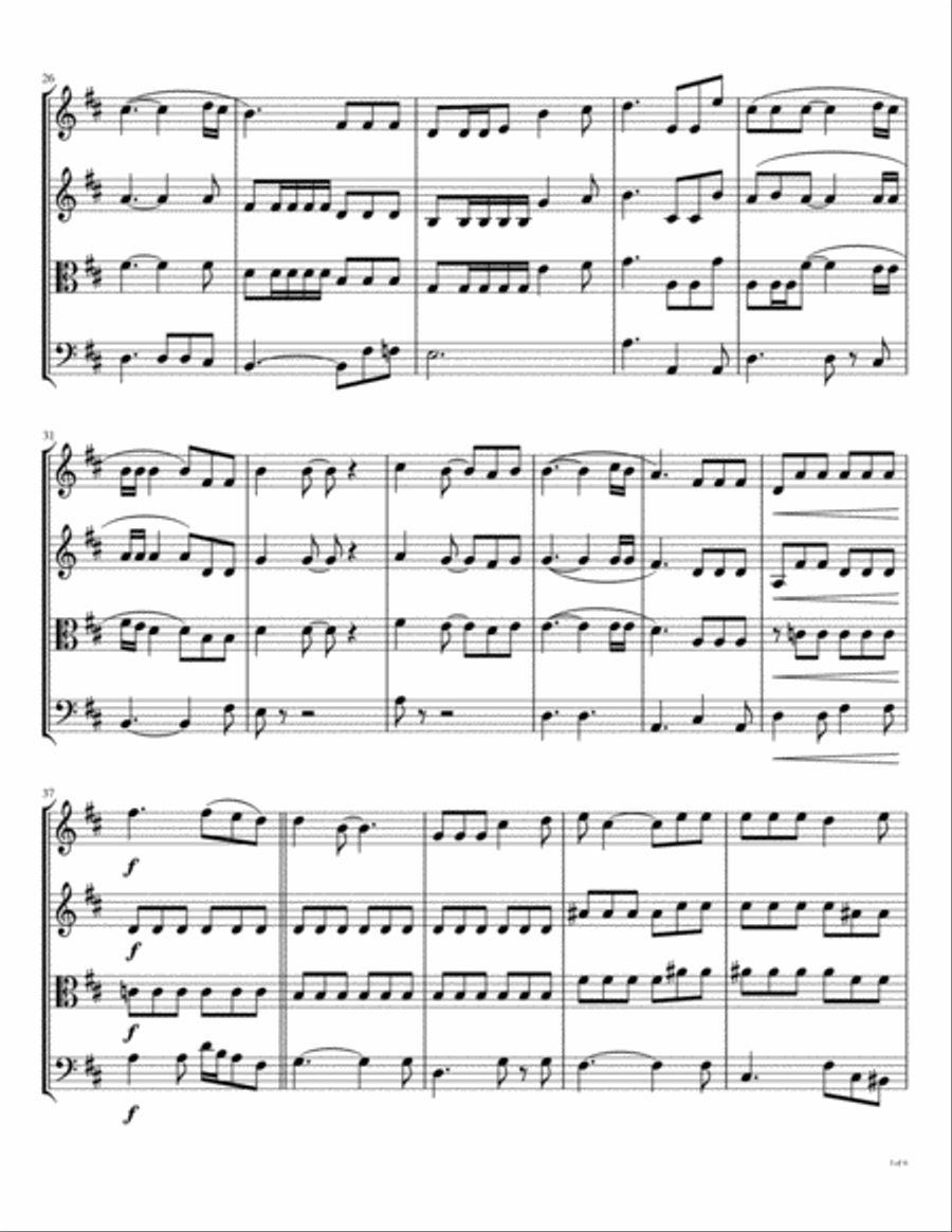 This Boy (ringo's Theme) String Quartet scores gallery preview page 4