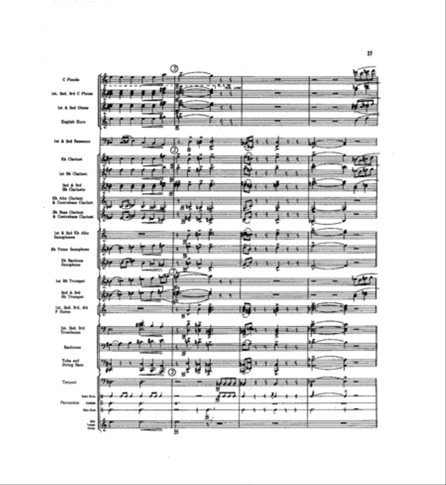 Caccia and Chorale Concert Band scores gallery preview page 26