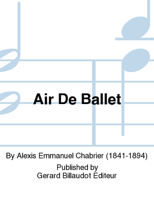 Book cover for Air De Ballet