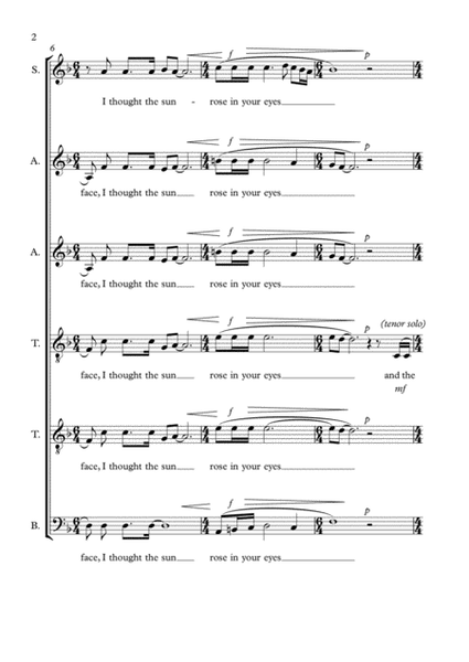 The First Time Ever I Saw Your Face by Roberta Flack 4-Part - Digital Sheet Music