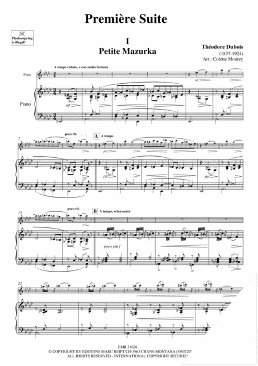 Premiere Suite Premiere Suite Flute Solo scores gallery preview page 3