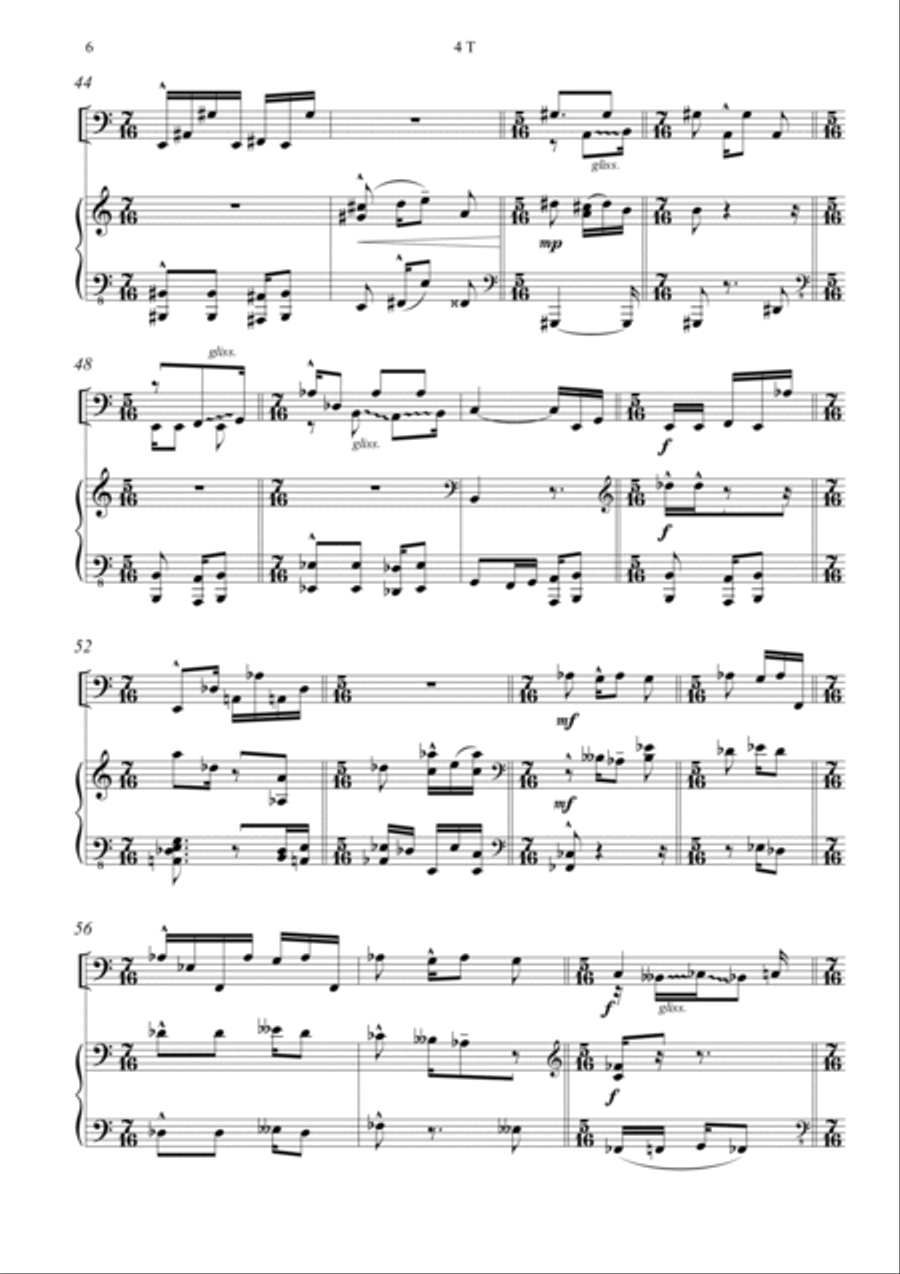 4 T Set of Parts scores gallery preview page 6