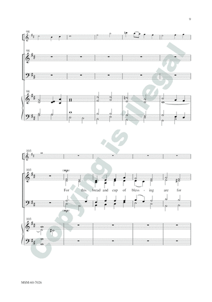 Now We Join in Celebration (Choral Score) image number null